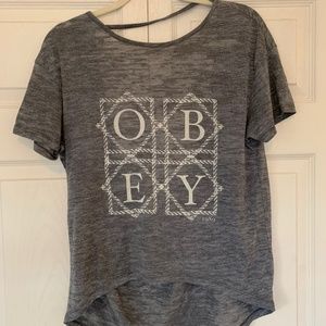 OBEY Open Back Shirt